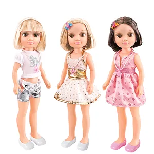 17 इंच राजकुमारी फैशन गुड़िया लड़कियों के लिए कपड़े पहने खेल