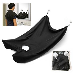 Bavoir attrapeur de barbe pour miroir, rasoir électrique avec ventouses pour le miroir - Product Image 2