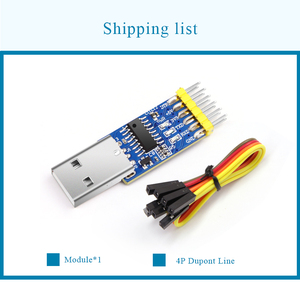Konverter USB-UART 6-In-1 WitMotion, USB Multifungsi-TTL/RS485/232, TTL-RS232/485,232-485) Adaptor Serial, Chip CH340/ CP2102 - Product Image 6
