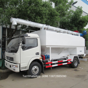 Camion Dongfeng 4x2 a 6 Ruote da 15 Metri Cubi per Trasporto di Mangimi per Animali e Pollame - Product Image 4