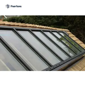 Aluminum Frame Skyview Roof Sky Light Laminated Glass Impact Project Window
