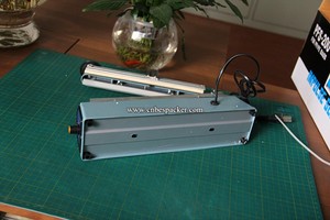 PFS-400 Corps En Aluminium Avec Coupe Latérale Sac Chaleur Manuel Impulsion Scellant Machine - Product Image 5