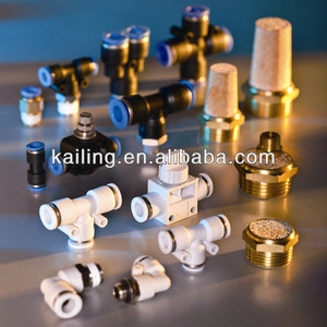 Phụ tùng khí nén / Phụ kiện nhựa, Bộ giảm thanh bằng đồng thau, Khớp nối nhanh - Product Image 2