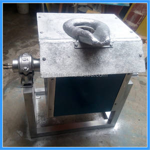 Fourneau de fusion de métaux JINLAI pour la production industrielle avancée, pour la fusion de cuivre, de laiton, de bronze et de métaux de récupération, à vendre (JLZ-70) - Product Image 4