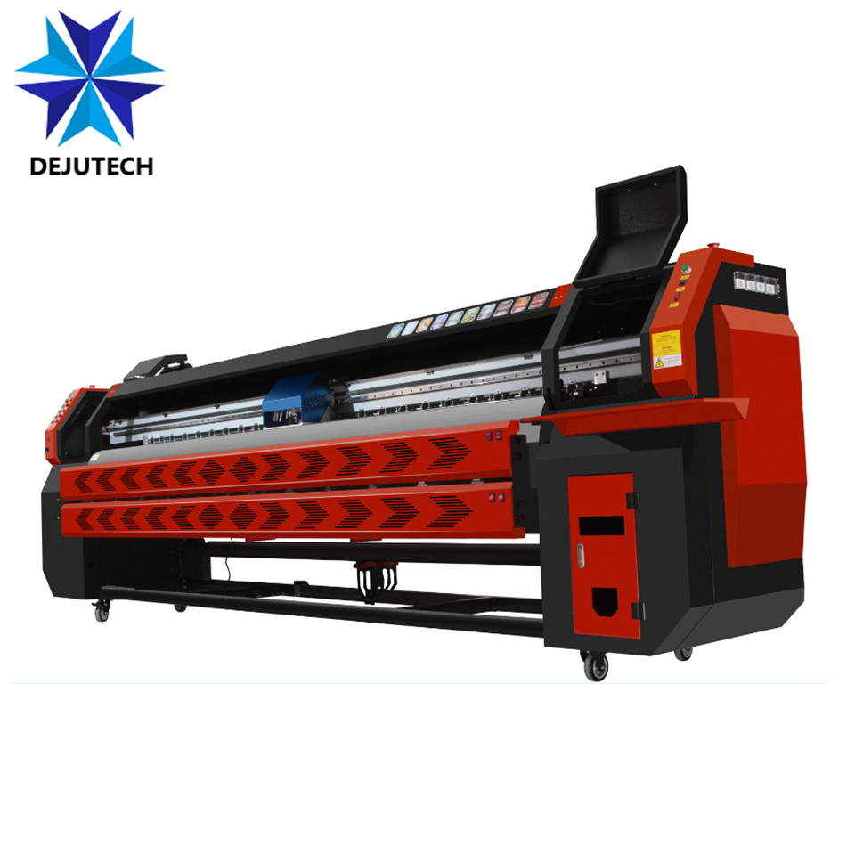 Сольвентный принтер Guangzhou Taimes 3,2 m с печатной головкой KM512, цена на цифровую печатную машину