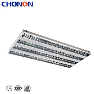 Lõm Gắn Lưới Chiếu Sáng Lịch Thi Đấu Với Cross-Lưỡi Louver Phản Xạ - Product Image 5