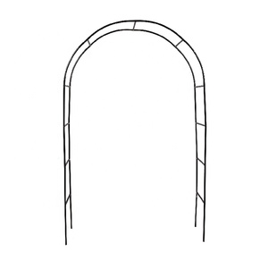 Logam Perakitan Sendiri Arbor Pernikahan, Lengkungan Bunga Taman <span class=keywords><strong>Pergola</strong></span> untuk Mendaki Tanaman Mawar - Product Image 3