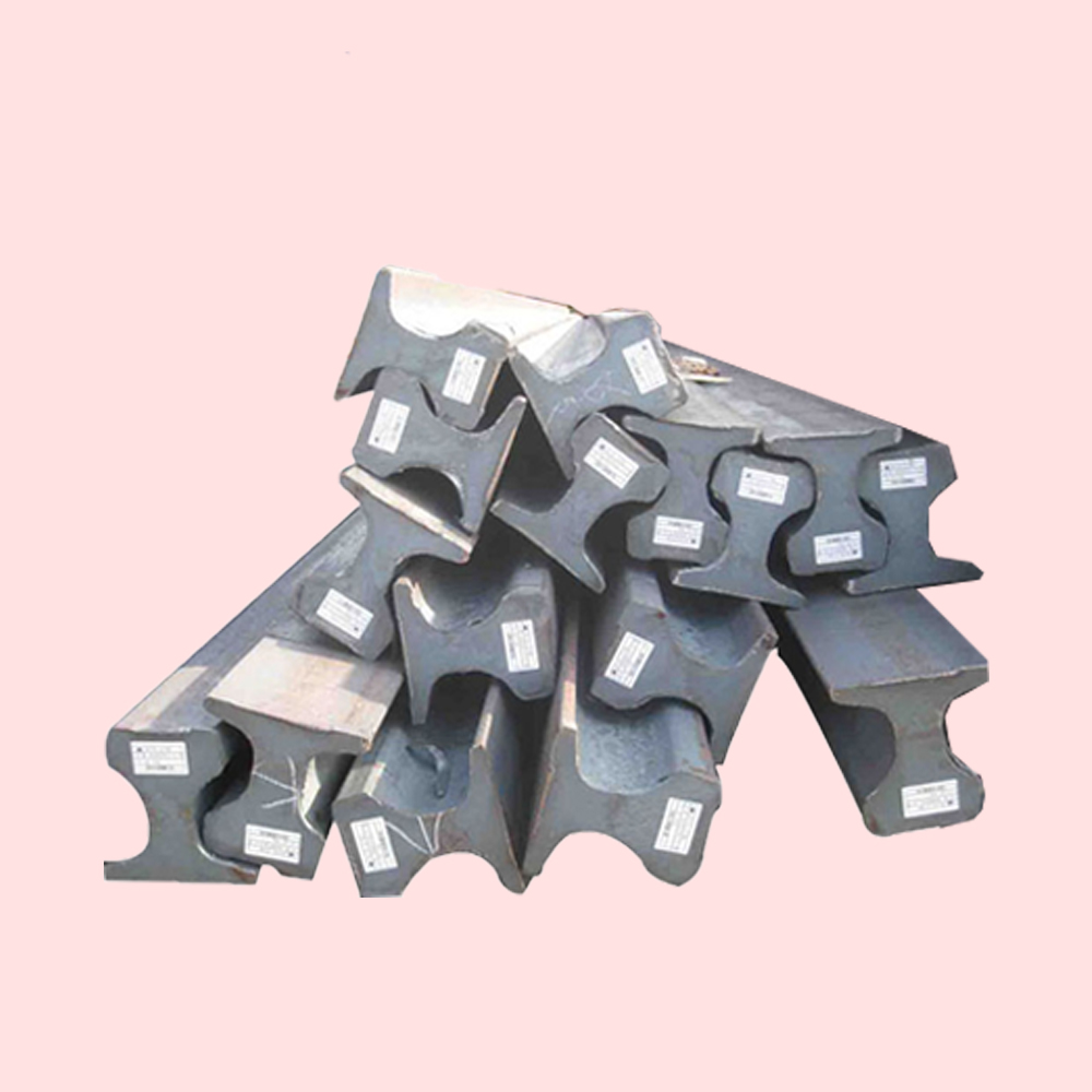 Китайский Стандартный железнодорожный рельс, китайский поставщик железнодорожной тяжелой стали с материалом U71mn Q235 55q 43 кг тяжелый рельс в стальных рельсах