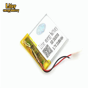 Rechargeable battery lithium polymer battery battery 3,7 V 283030, 210 mah Li-ion battery's warehousing - Product Image 3