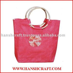 Eco Friendly Jute Tote <b>Bag</b> with Strong Handles | Reusable Shopping Carry <b>Bag</b> |Durable Natural Fiber <b>Bag</b> for Grocery Travel Daily - Product Image 1