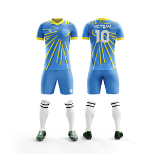 Maglia <span class=keywords><strong>da</strong></span> calcio giovanile personalizzata blu scuro all'ingrosso, uniforme <span class=keywords><strong>da</strong></span> calcio in poliestere traspirante - Product Image 6