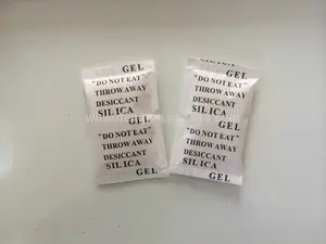 absorbente de agua bolsas de paquete de desecante paquetes de sílice
