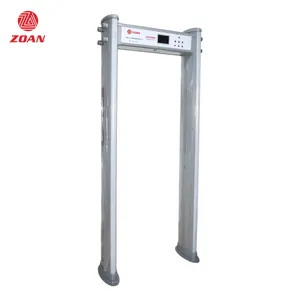 Detector de Metales de Seguridad Económico, puerta IP57, resistente al agua, zonas de detección, Detector de metales