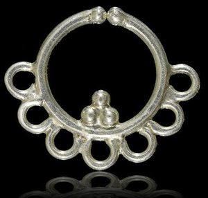 unique en laiton <span class=keywords><strong>cloison</strong></span> pour non percées anneau dans le <span class=keywords><strong>nez</strong></span> septum faux bijoux <span class=keywords><strong>de</strong></span> corps bijoux - Product Image 3