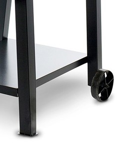 Barril de pellets de madera fumador del carbón de leña barbacoa parrillas con <span class=keywords><strong>ruedas</strong></span> para exterior patio trasero casa jardin - Product Image 6