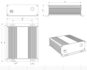 UnionTech ASO-altavoz de sirena de baja frecuencia, 100W, uso policial - Product Image 5