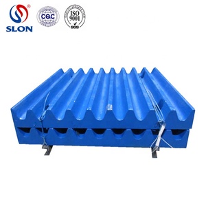 Pièces de rechange pour concasseur à mâchoires Extec C12 Mn18Cr2 Mn13Cr2, plaque de mâchoire oscillante et fixe, revêtement J4260000 J4250000 - Product Image 4