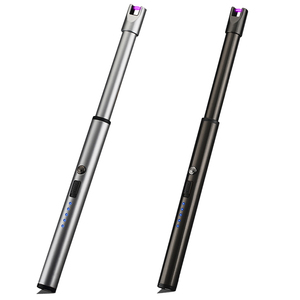 Nouveau FR-890 USB Rechargeable classique coupe-vent Camping BBQ briquet métal feu Plasma <span class=keywords><strong>Arc</strong></span> outil ménager - Product Image 1