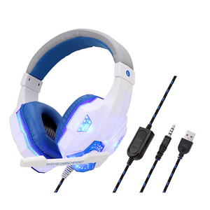 Gran oferta de auriculares LED para ordenador, diadema para juegos, Auriculares deportivos electrónicos brillantes <span class=keywords><strong>con</strong></span> micrófono <span class=keywords><strong>PS4</strong></span> especial - Product Image 1