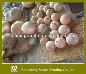 Boule de pierre naturelle ornementale, sphère ornementale en pierre naturelle - Product Image 3