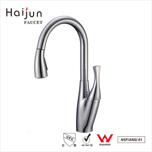 Rubinetto miscelatore per tubo flessibile bianco cromato Haijun americano Upc per <span class=keywords><strong>cucina</strong></span> - Product Image 4
