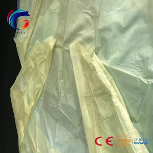 JWSG6002 Blouse <span class=keywords><strong>CPE</strong></span> jetable non stérile bon marché avec boucle pour le pouce - Product Image 5