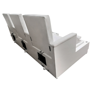 Meubles de salon de beauté pas de plomberie vente chaude deux places ou trois places chaise de pédicure confortable pied <span class=keywords><strong>spa</strong></span> chaise - Product Image 4