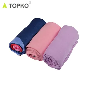 TOPKO 전문 프리미엄 품질 경제적 실내 미끄럼 microfiber 여분의 두꺼운 요가 매트 수건