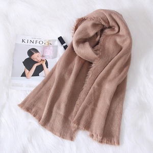 Bufandas tipo chal de lana de Cachemira estilo de pelo de <span class=keywords><strong>yak</strong></span> bufanda de Cachemira de invierno - Product Image 2