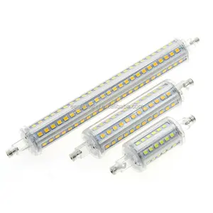 Lâmpada de halogêneo 13w r7s led, substituição de lâmpada de halogênio com ponta dupla/led r7s 78mm/r7s cob/3 anos de garantia/preço de fábrica