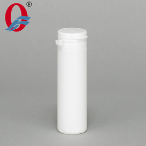 60 ml HDPE Chai Nhựa Màu Trắng với Rách <span class=keywords><strong>Pop</strong></span> Up Có Nắp Đậy cho Kẹo hoặc nhai kẹo Cao Su - Product Image 1