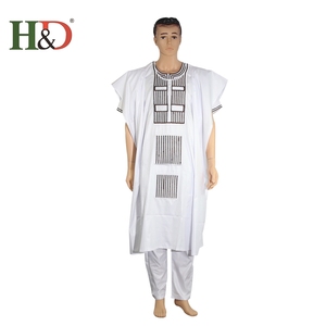 H & D Dernière conception de costume hommes <span class=keywords><strong>2022</strong></span> Hommes <span class=keywords><strong>Chemise</strong></span> Pantalon Costumes de mariage africains - Product Image 3