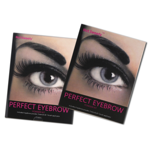 Kit de maquillage pour sourcils avec poudre de peinture pour sourcils, gel pour sourcils, rehausseur de sourcils, 4 couleurs, avec miroir, pinceaux de maquillage, pommade pour sourcils, pince à épiler, pochoirs - Product Image 4