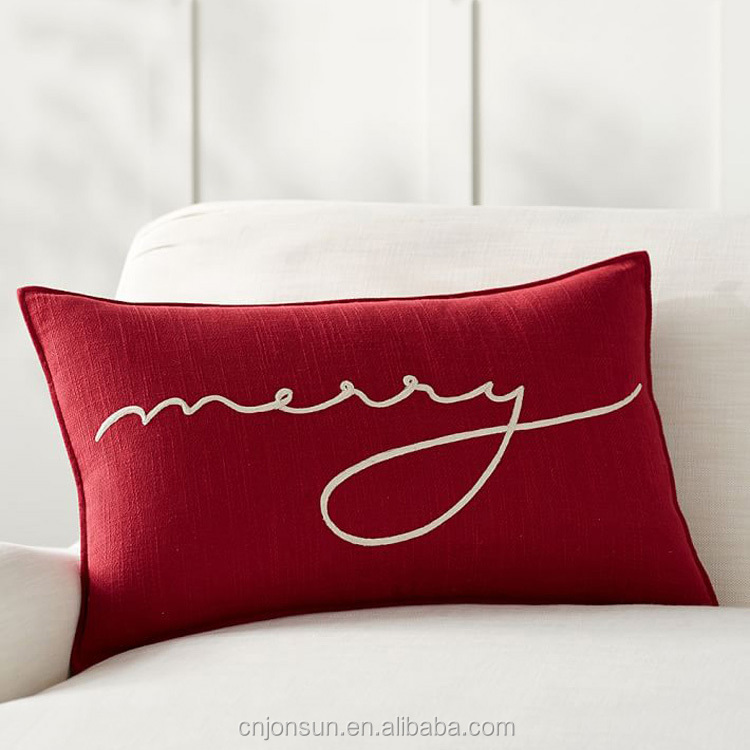 Стороны стеганые 100% хлопок подушка с елочкой ткань и вышивки, наволочки