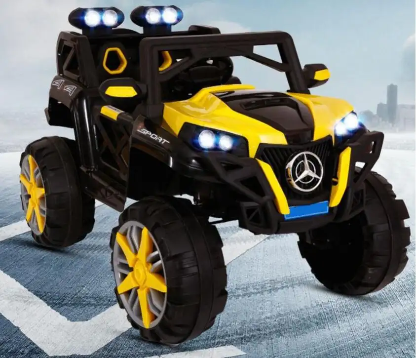 12v Gran niños coches juguetes de coche eléctrico con control remoto