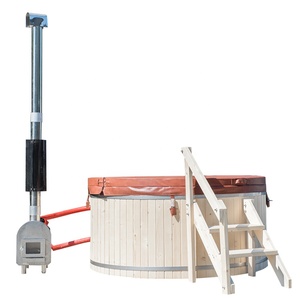 Salle de sauna à vapeur portable en bois ronde moderne de haute qualité 1800*1800*1000mm à bas prix - Product Image 5