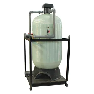 Water treatment Dia1m 15m3/hr FRP tank multimedia sand carbon filter to remove TDS and TSS