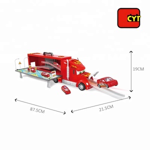 1:64 portable modèle moulé sous pression feu camion ensemble parking <span class=keywords><strong>lot</strong></span> jouet - Product Image 5