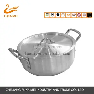 7 PCS ALUMINUM STAIN FINISHED COOKING POT