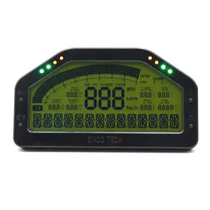 מכונית מירוץ חלקי 908 6.5 אינץ LCD מסך תצוגת לוח מחוונים עם רב פונקצית מד מלא ערכת חיישן