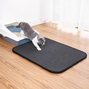 Fabriek Directe Verkoop Duurzame Antislip Kattenbakvulling Trapper Scatter Controle Kattenbakvulling Mat Makkelijk Schoon-S