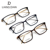 La mejor calidad de la fábrica de china hecho a mano gafas de marco de metal de titanio marco óptico
