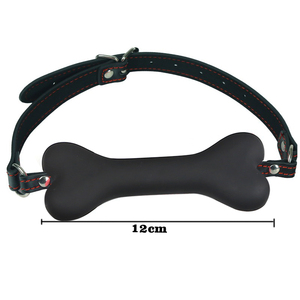 LOBO NEGRO cuerda set kit conjunto de cuello femenino de sujeción para adultos juguetes sexuales masculinos de cuero servidumbre - Product Image 3