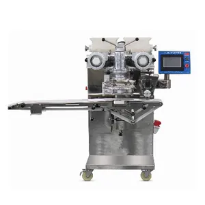 Hoge capaciteit grote 304ss maamoul making machine maan cake encrusting machine met lage prijs