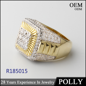 <span class=keywords><strong>Bague</strong></span> en argent glacé <span class=keywords><strong>pour</strong></span> hommes, anneau Hip Hop en diamant, modèles <span class=keywords><strong>de</strong></span> bagues en or, pendentif chi, vente en gros, nouvelle mode - Product Image 2