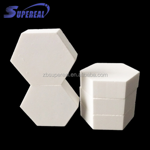 Af 20 Mm Hoge Aluminiumoxide Slijtvaste Keramische Zeshoekige Mozaïek Tegels Voor Keramische Voering Vel - Product Image 4