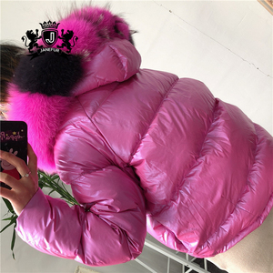Vendita caldo Raccolto Bolla Giacche Attraente Oro e Del Nastro Delle Donne di Inverno Bomber Giacca <span class=keywords><strong>Con</strong></span> <span class=keywords><strong>Pelliccia</strong></span> - Product Image 4