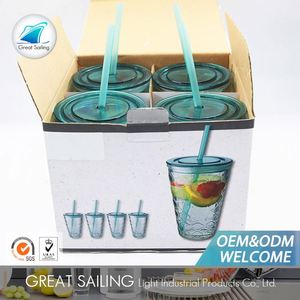 Recipientes de vidrio Jugo Vaso Taza Para Beber - Product Image 6