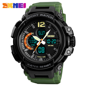 SKMEI Orologi Sportivi di Alta Gamma, Orologi Analogici al Quarzo Digitali da Uomo, Impermeabili, Orologio Maschile 1343 Relogio Masculino XFCS - Product Image 6