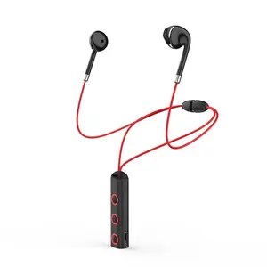 Hot Bán V4.1 Nam Châm Vòng Cổ Headphone Tai Nghe Không Dây Trong Tai Earbuds Magnetic Tai Nghe Cho Samsung Huawei Ios Điện Thoại